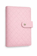 Blush Pink Quilted A6 Binder