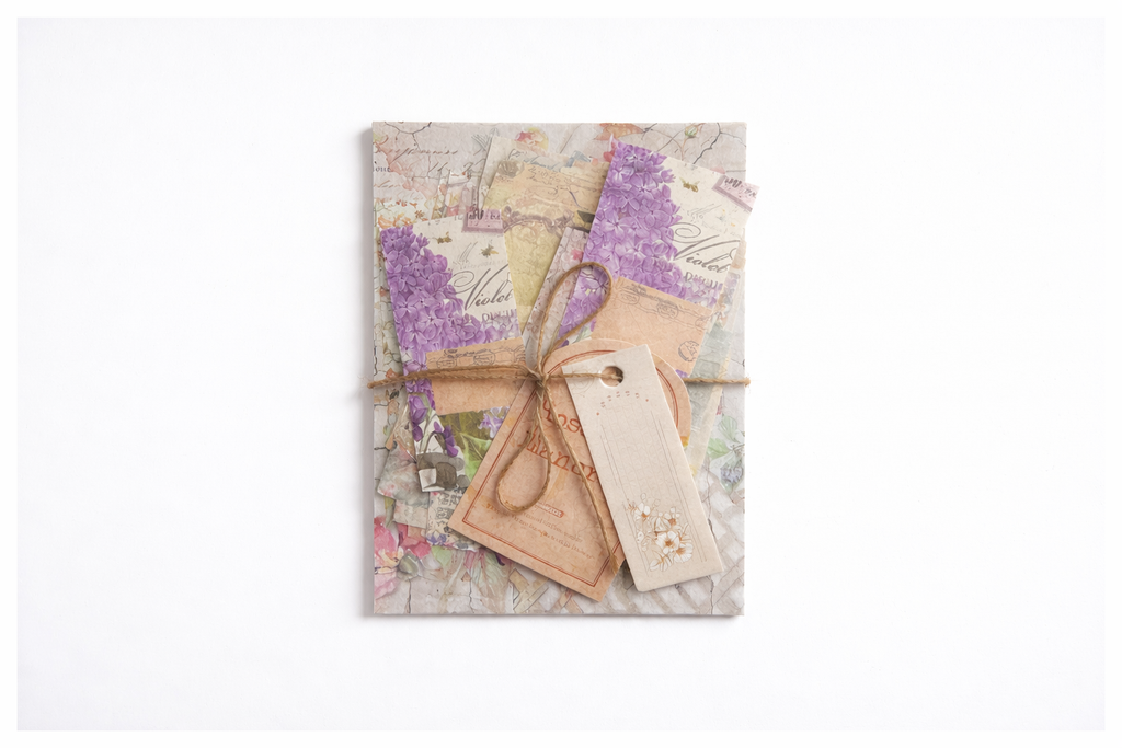Botanical Junk Journal Paper Bundle